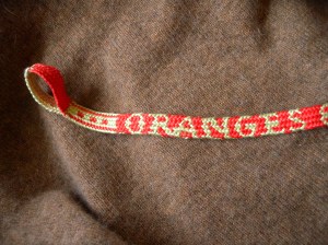 fingerloop braiding, 17th Century, letter braid, alphabet braid, solo braider, multiple braiders