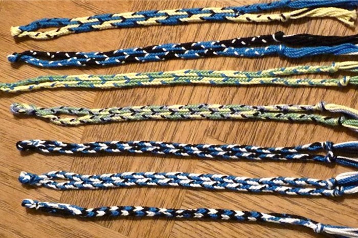 Dan Gaiser's 7-loop spanish braids.