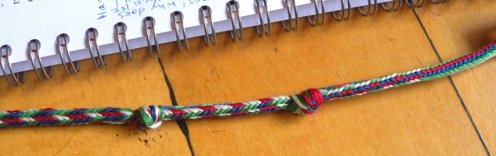 First sudarium braid, 4 pattern variations