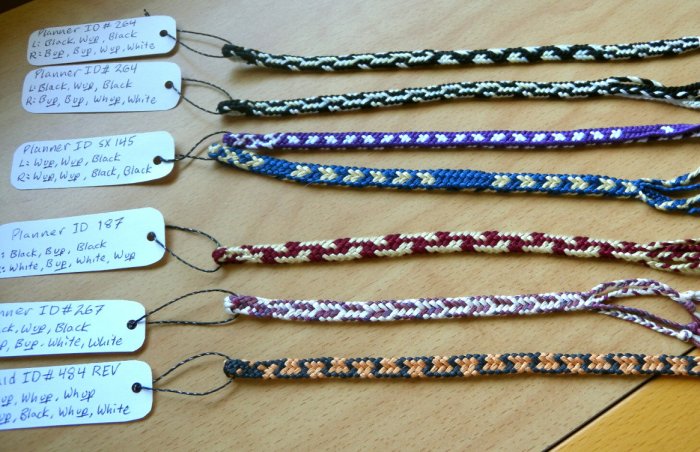 fingerloop braiding, spanish braids, using Gary Mitchell's pattern generator advanced finger loop braiding tutorials, spanish braid instructions, pattern planner