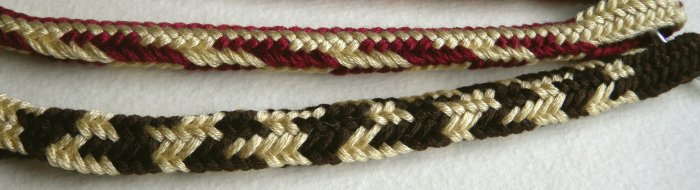 Braids 2012, Ingrid Crickmore, fingerloop braiding workshop