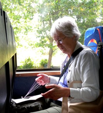 Braids 2012, loop braiding workshop, Ingrid Crickmore