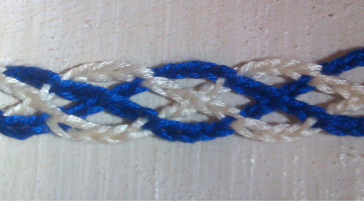 8-loop braid fr. 15th C. called Lace Maskell, by Victoria on the blog Alcarinwe