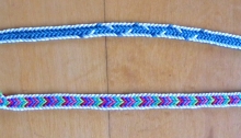 photo of two double braid color variations