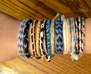 Hannah's loop braided bracelets