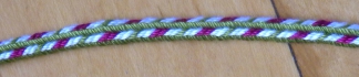 7-loop triangle braid, Edge variation